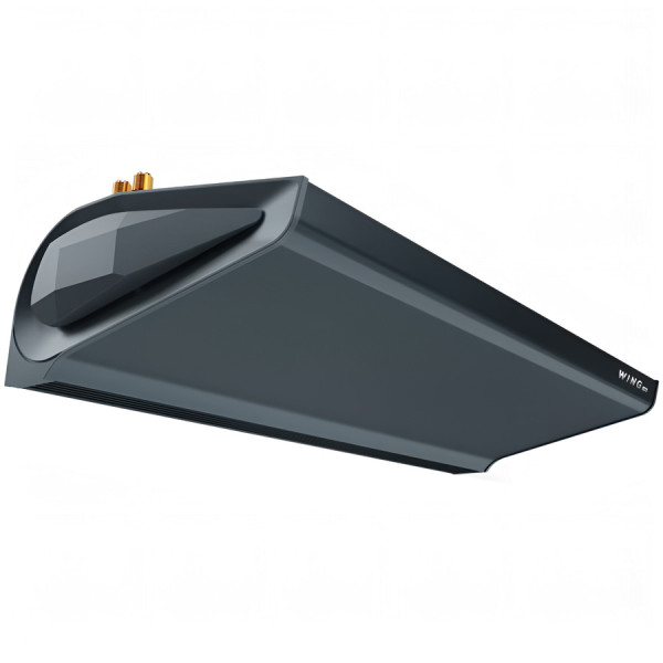 VTS WING II W100EC DARK тепловая завеса с водяным нагревателем - фото 2