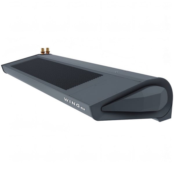 VTS WING II W100EC DARK тепловая завеса с водяным нагревателем - фото 4