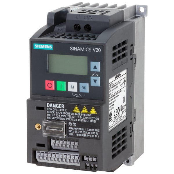 SINAMICS V20 частотный преобразователь SIEMENS