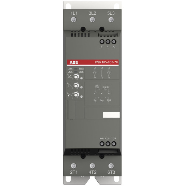 PSR105-600-70 ABB (55 кВт, 208-600 В AC, 105 А) устройство плавного пуска - фото 2