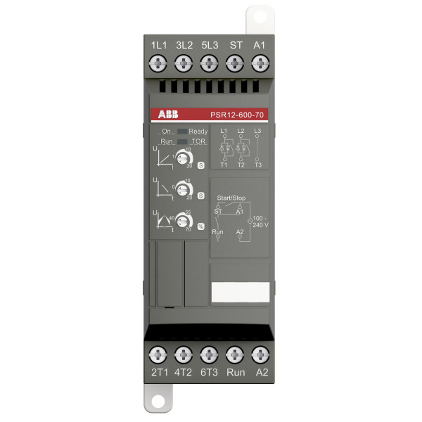 PSR12-600-70 ABB (5,5 кВт, 208-600 В AC, 12 А) устройство плавного пуска - фото 2