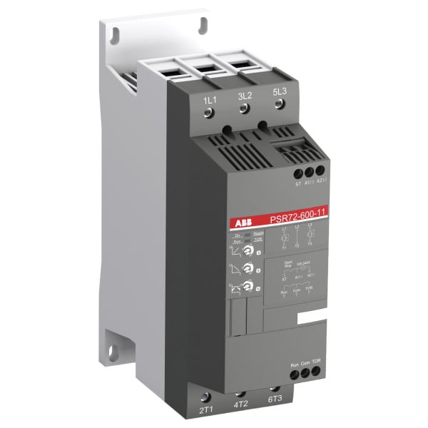 PSR72-600-11 ABB (37 кВт, 208-600 В AC, 72 А) устройство плавного пуска - фото 3