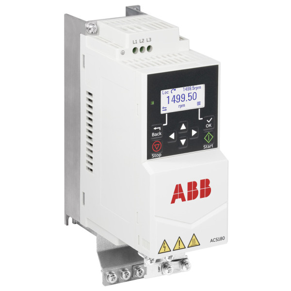 ACS180-04S-02A4-1 ABB (0,37 кВт, 220 В) частотный преобразователь