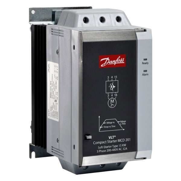 175G5166 Danfoss MCD 201 VLT Soft Starter (15 кВт, 110-240 В AC, 32 А) пристрій плавного пуску