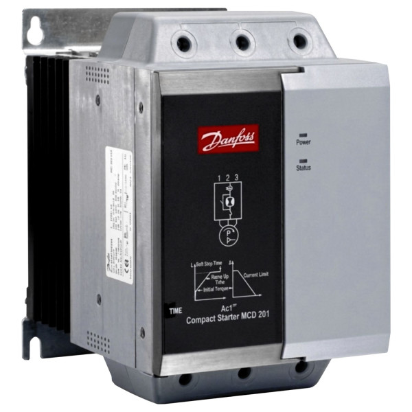 175G5171 Danfoss MCD 201 VLT Soft Starter (45 кВт, 110-240 В AC, 85 А) устройство плавного пуска
