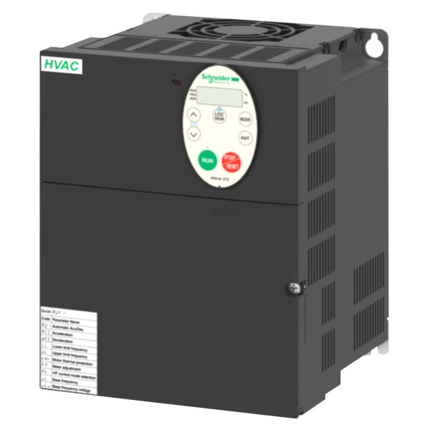ATV212HU75N4 Schneider Electric (7,5 кВт 380В-480В, 3ф) преобразователь частоты
