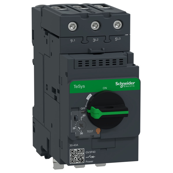 GV3P401 Schneider Electric TeSys (18,5 кВт, 40 А, 400 В) автомат захисту двигуна