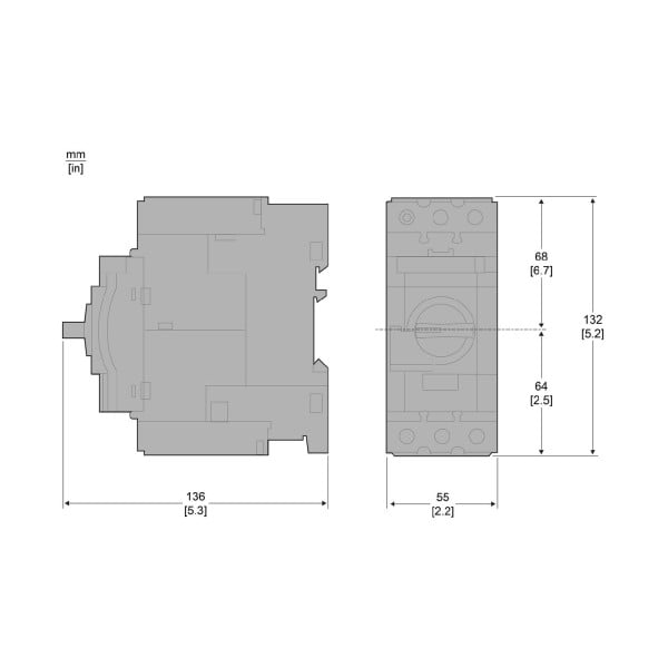 GV3P651 Schneider Electric TeSys (30 кВт, 65 А, 400 В) автомат захисту двигуна - фото 5