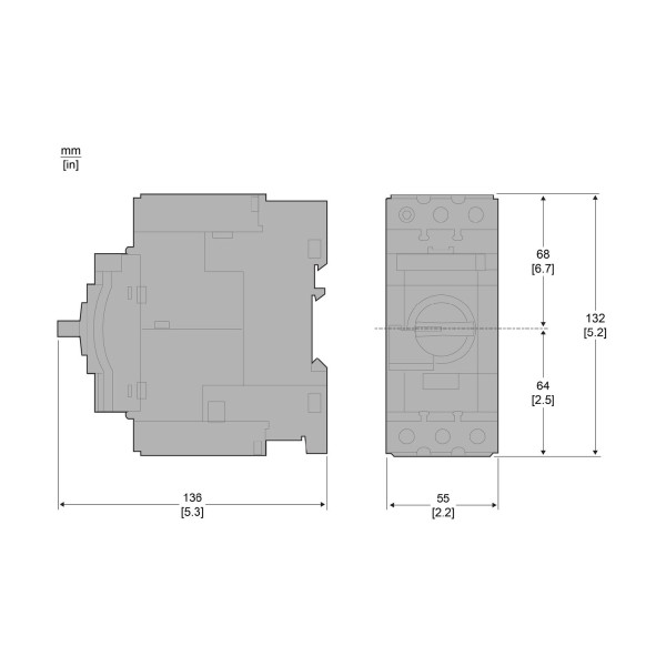 GV3P506 Schneider Electric TeSys (22 кВт, 50 А, 400 В) автомат защиты двигателя - фото 2