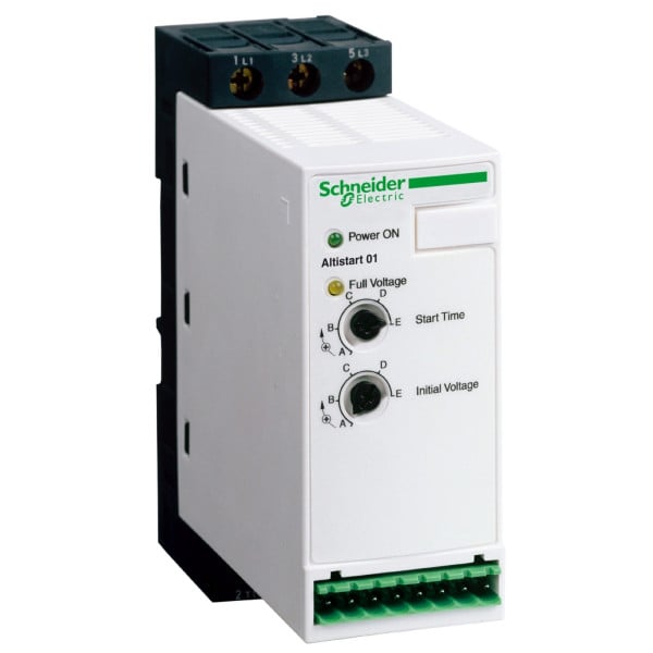 ATS01N109FT Schneider Electric (1,1-4 кВт, 110-460 В AC, 9 А) пристрій плавного пуску