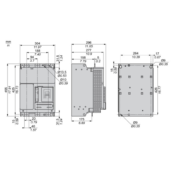 ATS430C48S6 Schneider Electric (250 кВт, 208-600 В AC, 480 А) устройство плавного пуска - фото 8