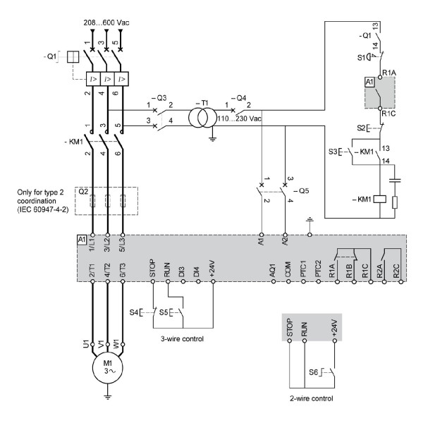 ATS430C48S6 Schneider Electric (250 кВт, 208-600 В AC, 480 А) устройство плавного пуска - фото 9