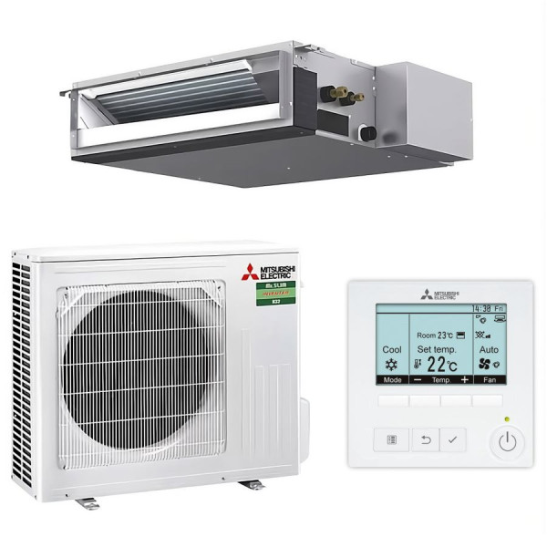 SEZ-M50DA/SUZ-M50VA Mitsubishi Electric канальный кондиционер комплект (внутренний + наружный блок)