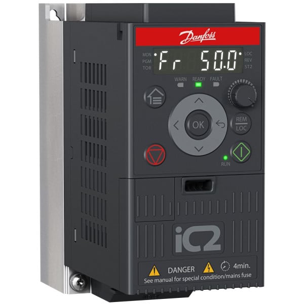 132L6110 Danfoss IC2-Micro (0,37 кВт, 1 ф) частотний перетворювач